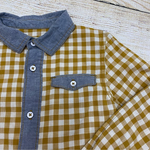 Genuine Kids Gingham Button Down Shirt - Picture 3 of 5